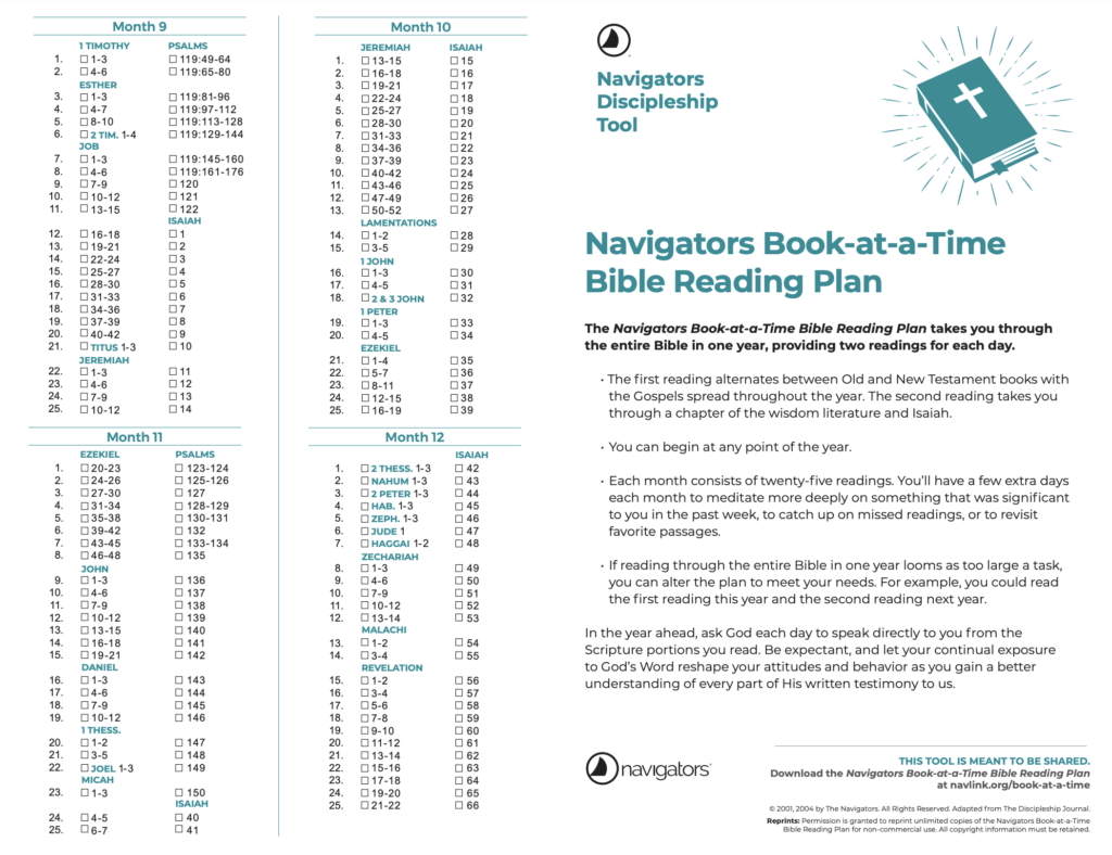 9 Bible Reading Plans For 2023 Redeeming Productivity